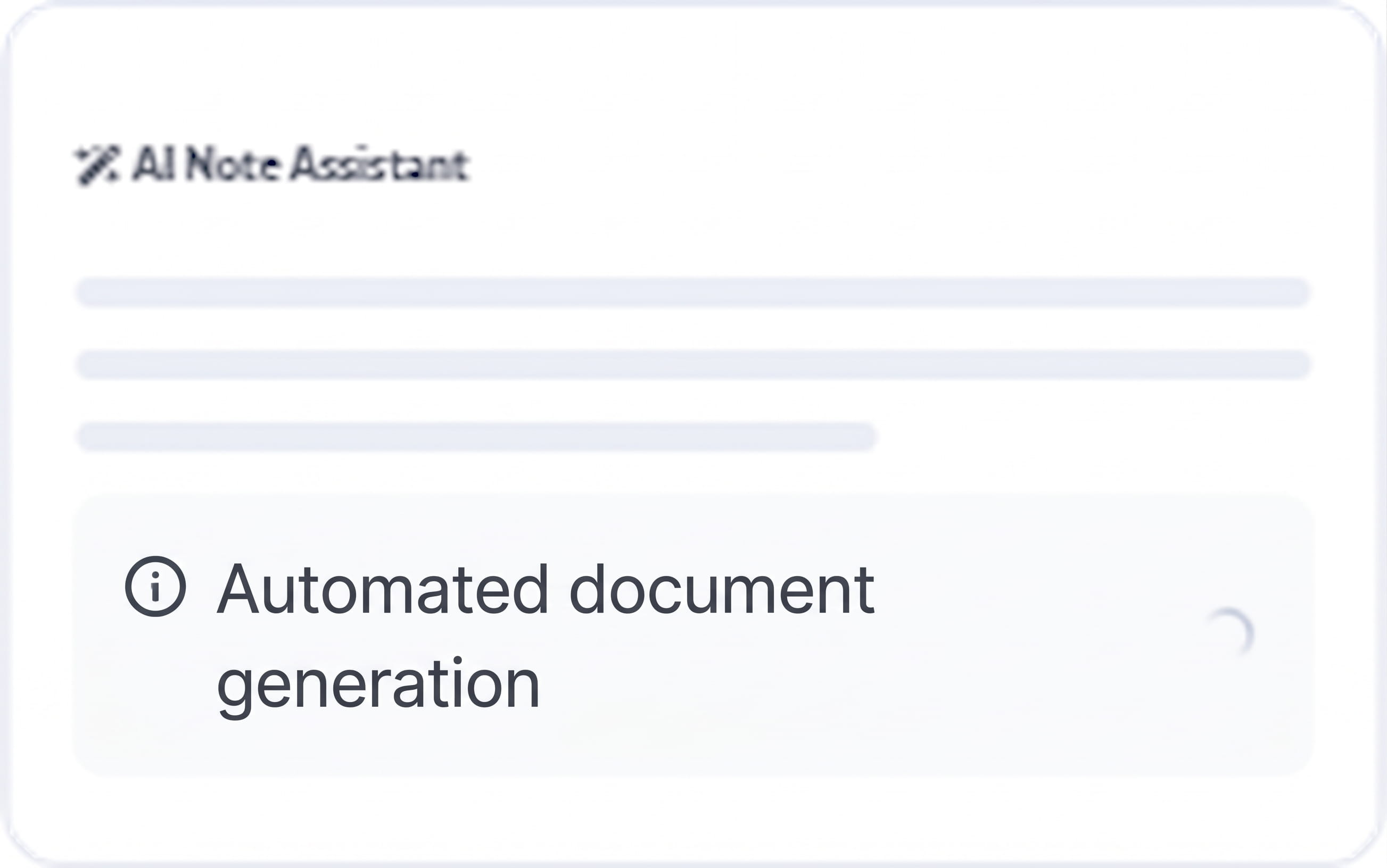 AI Clinical Doc