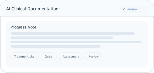 AI Clinical Documentation